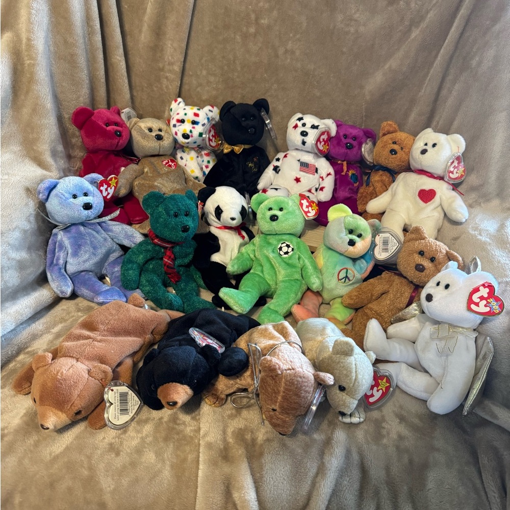 Ty Stuffed Animals Collection - Multicolor